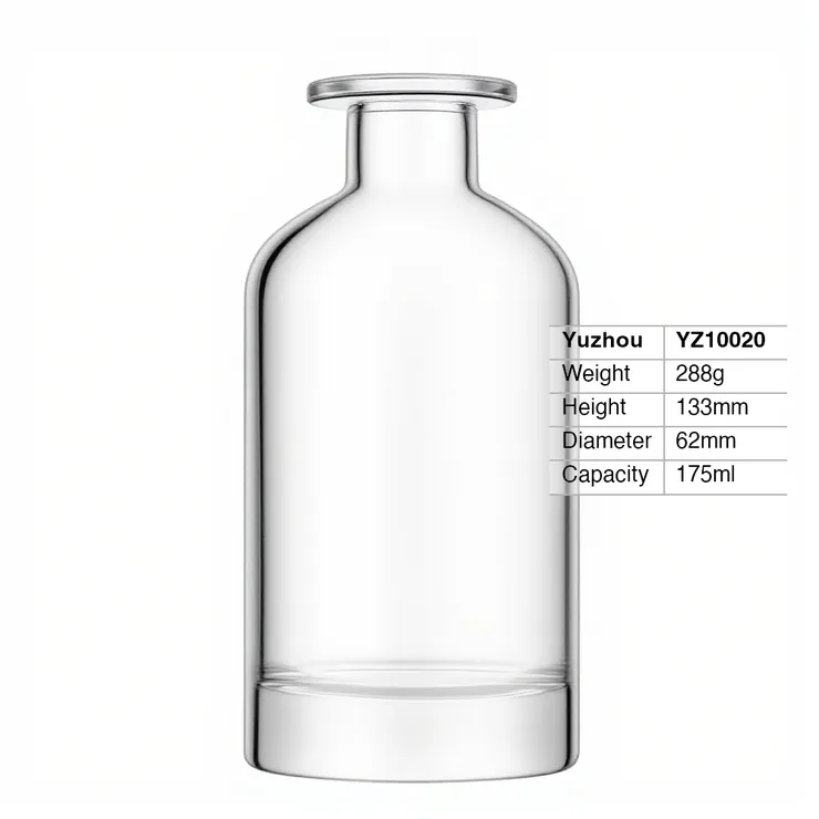 175ml Whiskey Sample Glass Bottle