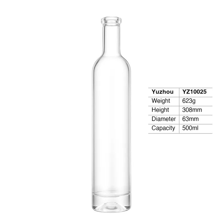 500ml Glass Ice Wine Bottle